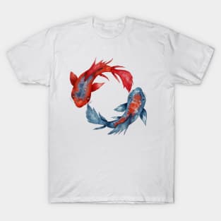 Yin Yang Koi Fish T-Shirt